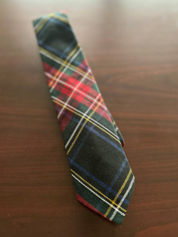Black Stewart Neck Tie